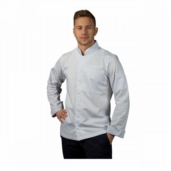 French White Candola Chef Kochjacke