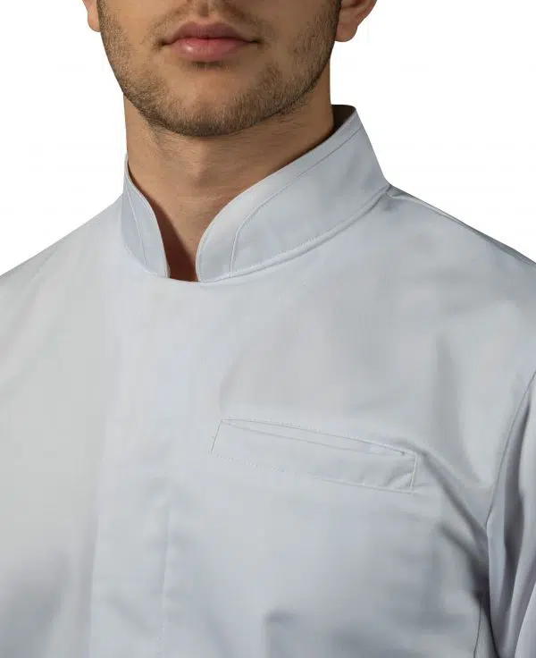 French White Candola Chef Kochjacke