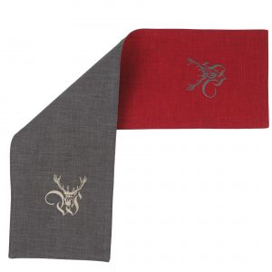  Coureur de plateau tournant avec logo brodé